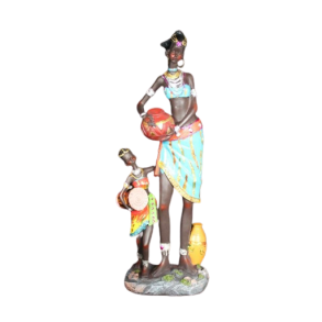 Afrika Mor og Barn 42cm