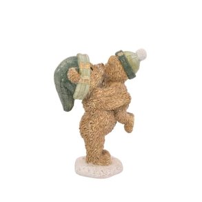 Bjrn med unge figur 10 cm hj