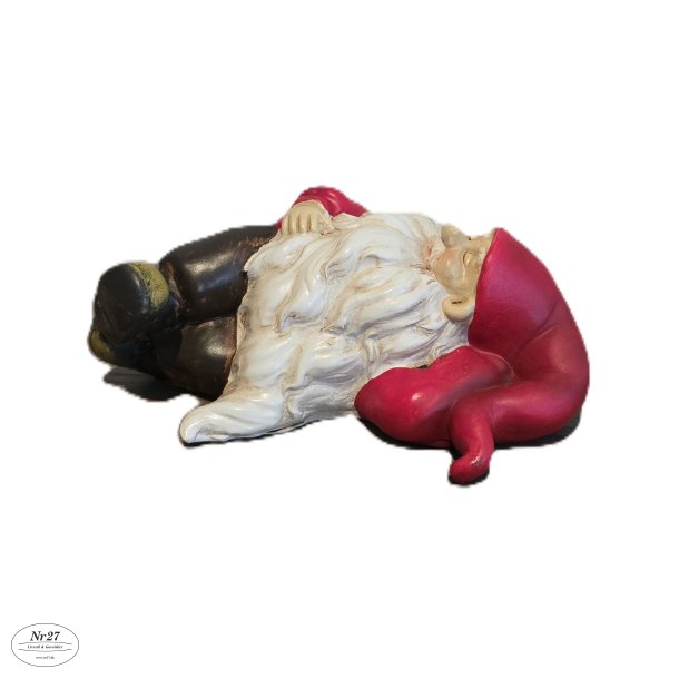 Julemand 17cm liggende