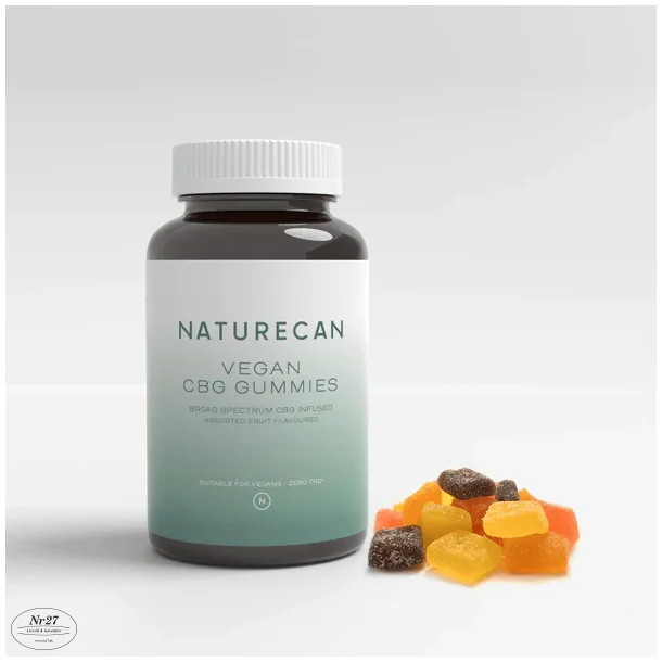 NATURECAN CBD Veganske Vingummier 10mg 120stk