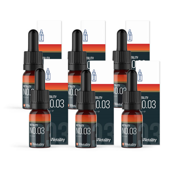 WETALITY NO.03 CBD Drber 10ml 6 stk pakke