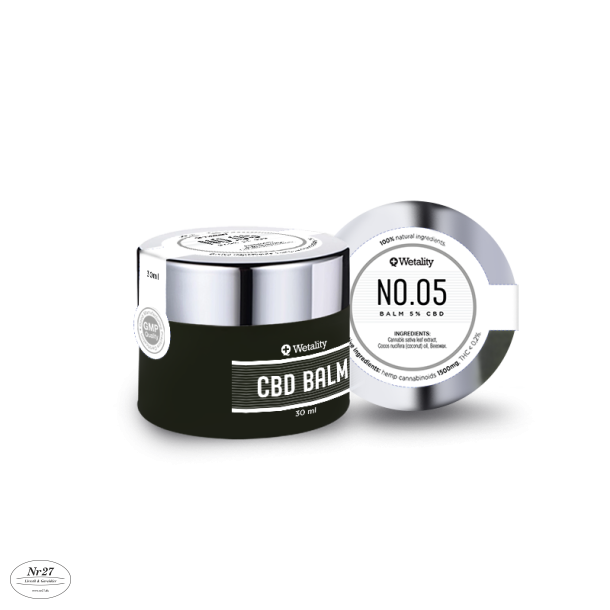WETALITY Balm 5 % 30g med CBD