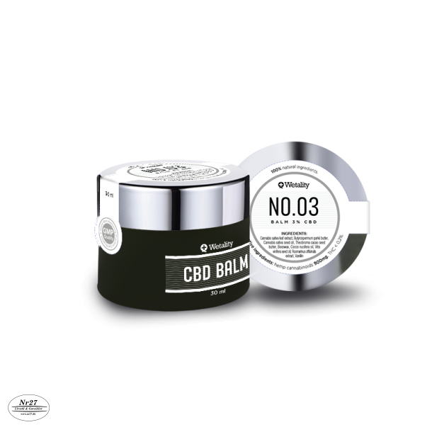 WETALITY Balm 3 % 30g med CBD