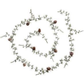 Kunstig Cedertrranke kogler og sne