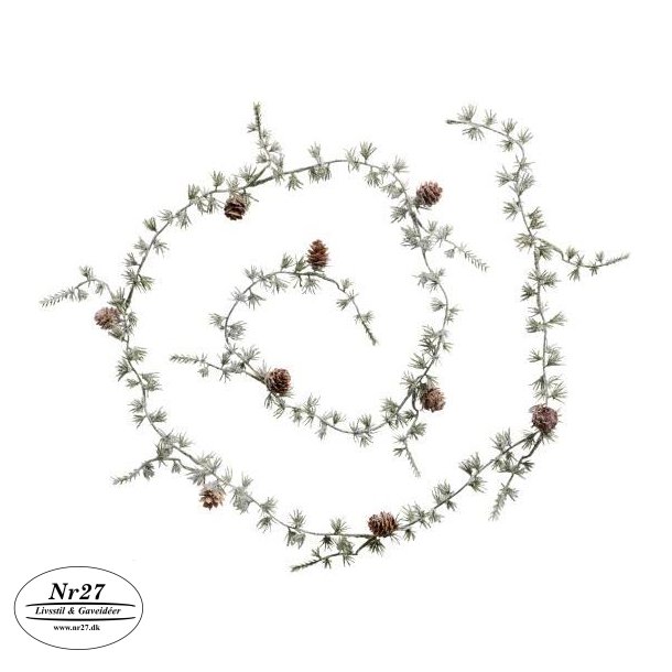 Kunstig Cedertrranke kogler og sne