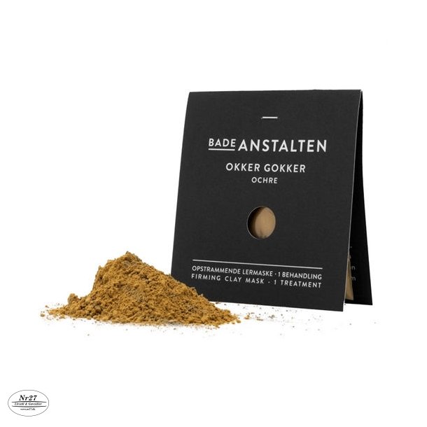 BADEANSTALTEN Ansigtsmaske Okker Gokker