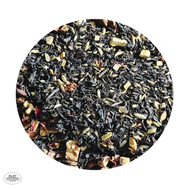 Sort Te med Creamy Fudgesmag 100g