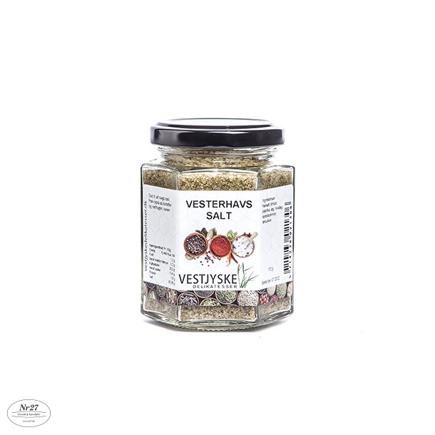 Vestjyske Delikatesser Vesterhavs Salt 180g  DATO  08 2025