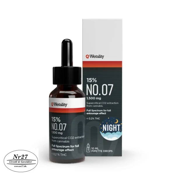 Wetality CBD OLIE NO 07 night/sleep