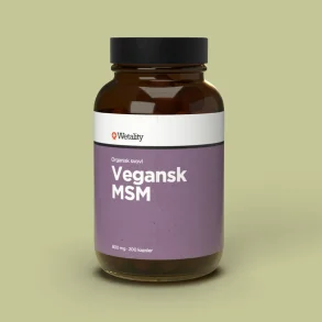 WETALITY Vegansk MSM 800mg